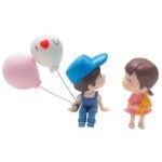Plastic Cute Couple Car Dashboard Decoration Figurine Set (1 Set) - Image 5