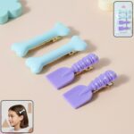 Cute Cartoon Hair Clip Set (4 Pc)