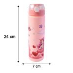 Cute Princess Printed Kids Water Bottle with Flip Top & Lid Straw - Image 6