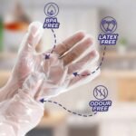 Disposable Plastic Hand Gloves Small Size 100 Pc - Image 7