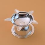 Stainless Steel Lotus Design Diya (1 Pc) - Image 7