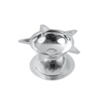 Stainless Steel Lotus Design Diya (1 Pc) - Image 5
