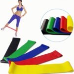 Premium Elastic Resistance Exercise Bands / Belt Set (5 Pc) - Image 4