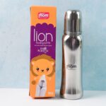 Supermom Lion Stainless Steel Feeding Bottle – 250ml - Image 9