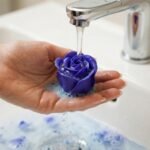 Luxury Rose Flower Bath Soap Gift Set with Storage Box 4 Pc - Image 3