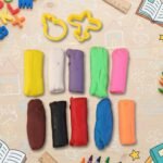 Frisky Dough Modelling Clay Set – 12 Multicolor Dough Sticks with Shape Cutters - Image 3