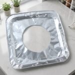 Aluminium Gas Stove Protector Covers (10 Pc, 23x23 cm) - Image 9