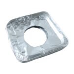 Aluminium Gas Stove Protector Covers (10 Pc, 23x23 cm) - Image 4