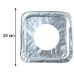 Aluminium Gas Stove Protector Covers (10 Pc, 23x23 cm) - Image 6