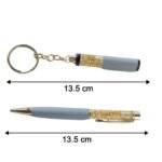 Premium 2 In 1 Keychain and Pen Combo Gift Set - Image 6