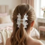 Elegant Transparent Floral Hair Claw Clip (1 Pc) - Image 3