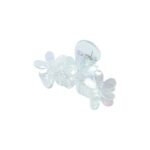 Elegant Transparent Floral Hair Claw Clip (1 Pc) - Image 5