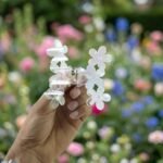 Elegant Transparent Floral Hair Claw Clip (1 Pc) - Image 7