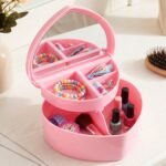 Multipurpose Makeup Storage Box with Mirror (1 Pc) - Image 4