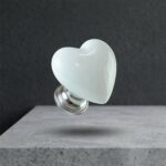 Elegant Heart Shape Toilet Flush Push Button 1 Pc - Image 5