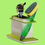 Soap Dispensing Dishwand Scrubber Brush with Built-In Liquid Dispenser (1 Pc) - Image 7