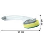 Soap Dispensing Dishwand Scrubber Brush with Built-In Liquid Dispenser (1 Pc) - Image 6