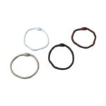 Soft Elastic Hair Rubber Bands Set (32 Pc Mix Color) - Image 4