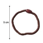 Soft Elastic Hair Rubber Bands Set (32 Pc Mix Color) - Image 6
