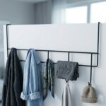 Premium Over The Door Metal 5 Hook Rack 1 Pc - Image 3
