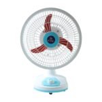 OMEGA 12V Rechargeable Table Fan with LED Light (1 Pc) - Image 4