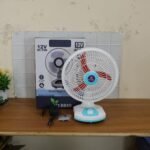 OMEGA 12V Rechargeable Table Fan with LED Light (1 Pc) - Image 8