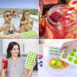 21 Grid Plastic Round Pop Ice Cube Tray with Lid (1 Pc) - Image 7