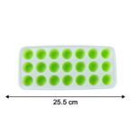 21 Grid Plastic Round Pop Ice Cube Tray with Lid (1 Pc) - Image 6