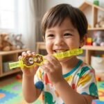 Kids Cartoon Design Toothbrush with Musical Whistle Set (2 Pc Set) - Image 3