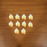 Cute Cartoon Banana Bag Charm Keychain Set (10 Pc) - Image 8
