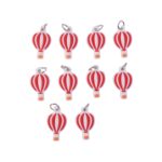 Hot Air Balloon Bag Charm Keychain Set (10 Pc) - Image 4