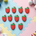 Strawberry Design Bag Charm Keychain Set (10 Pc) - Image 5