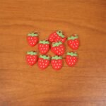 Strawberry Design Bag Charm Keychain Set (10 Pc) - Image 8