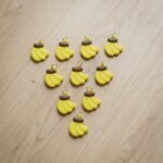 Cute Banana Shape Bag Charm Keychain Set (10 Pc) - Image 7
