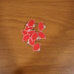 Cute Lips Shape Bag Charm Keychain Set (10 Pc) - Image 8