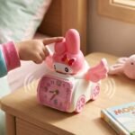 Cute Cartoon Bunny Car Style Pink Table Alarm Clock (1 Pc) - Image 7