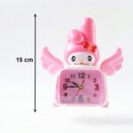 Cute Cartoon Bunny Car Style Pink Table Alarm Clock (1 Pc) - Image 6