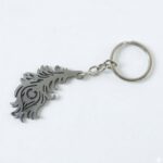 Premium Metal Morpich Feather Design Keychain 1 Pc - Image 5