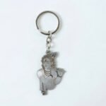 Elegant Metal Lord Krishna Engraved Keychain 1 Pc - Image 5