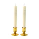 Set of 2 LED Flameless Taper Candles - Image 6