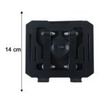 Premium Adjustable Foldable Metal Laptop Stand (1 Pc) - Image 6