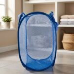 Foldable Mesh Laundry Bag Hamper (1 Pc, 30x30x46 Cm) - Image 3