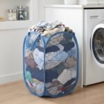 Foldable Mesh Laundry Bag Hamper (1 Pc, 30x30x46 Cm) - Image 4