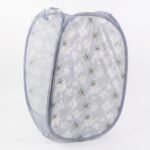 Foldable Mesh Laundry Bag Hamper (1 Pc, 36x36x56 Cm) - Image 5