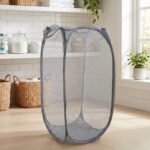 Foldable Mesh Laundry Bag Hamper (1 Pc, 50x32x32 Cm) - Image 8