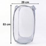 Foldable Mesh Laundry Bag Hamper (1 Pc, 50x32x32 Cm) - Image 6