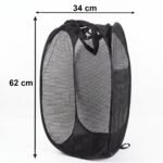 Foldable Mesh Laundry Bag Hamper (1 Pc, 61x35x35 Cm) - Image 6