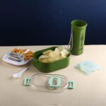 Multi-Functional 1 Set Leakproof Lunch Box with Cutlery & Tumbler - Image 5