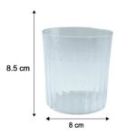 Premium Transparent Drinking Glass Set (6 Pc Set, 300 ML Approx) - Image 6