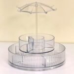 Premium 360° Rotating Makeup & Jewellery Organizer Stand (1 Pc) - Image 7